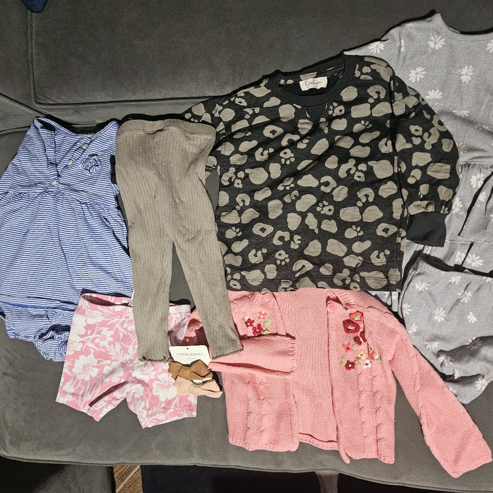 Stylish Kids Clothing Bundle- Girls 24 Months 8 Pieces
